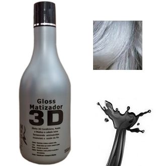 Gloss Matizador 3D Black Blond - 550ML